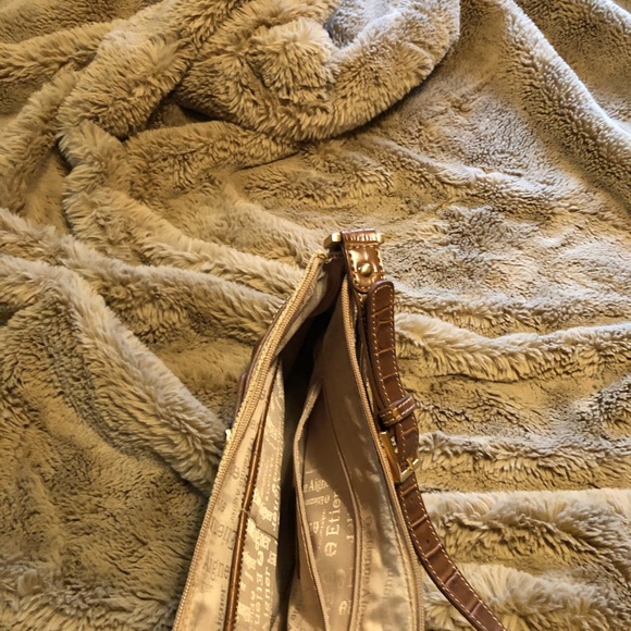 Etiene Aigner leather and straw purse - Picture 4 of 7